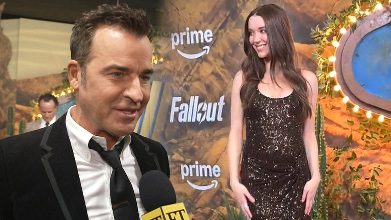 Justin Theroux Is Going to Be a Dad! Wife Nicole Brydon Bloom Debuts Baby Bump at 'Fallout' Premiere